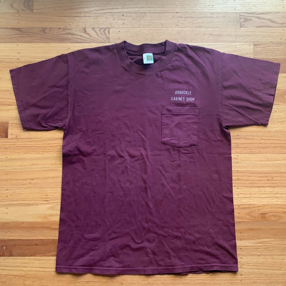 Arbuckle Cabinet Shop T-Shirt.